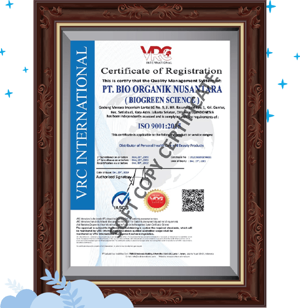 ISO 9001:2015 Certification